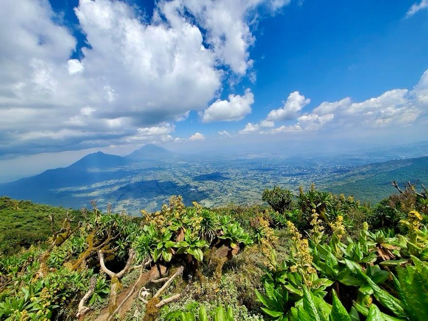 1-Day Hiking Mount Bisoke to Crater Lake